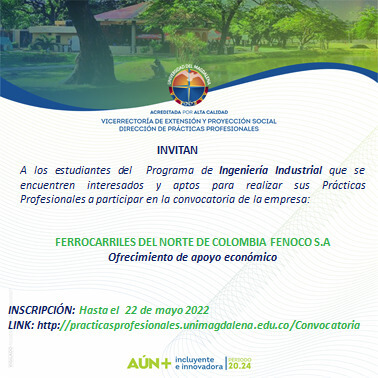 Universidad del Magdalena.- Dirección de practicas PROFESIONALES