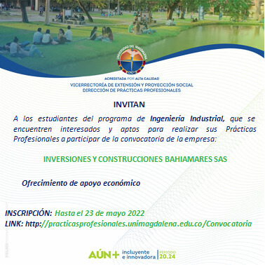 Universidad del Magdalena- Dirección de Practicas Profesionales