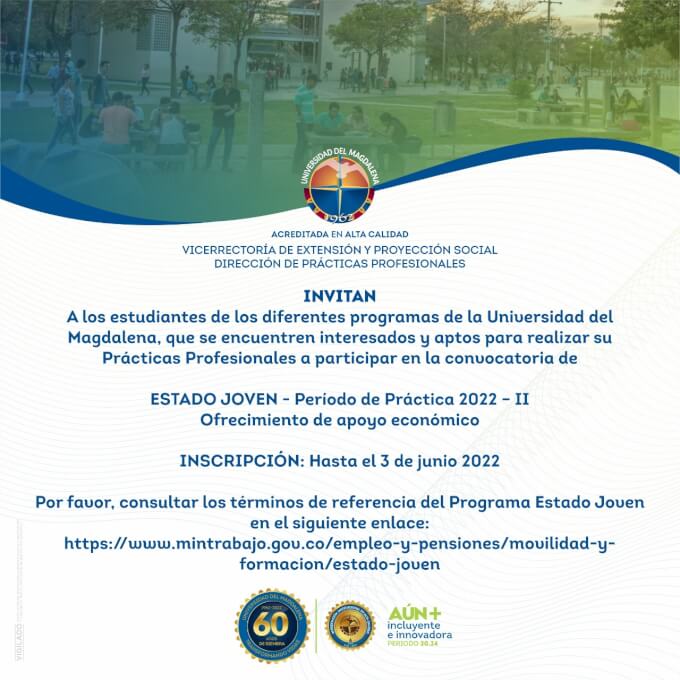 Universidad del Magdalena- Dirección de practicas Profesionales