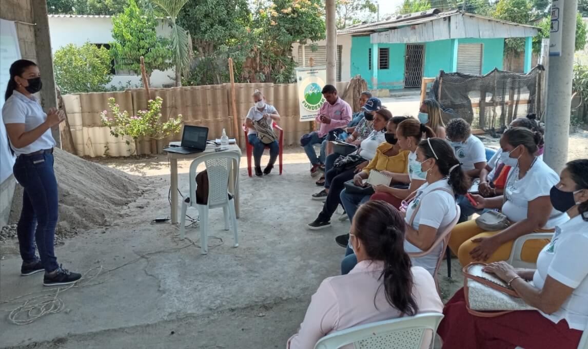UNIMAGDALENA en alianza con la Pastoral Social de Santa Marta fortalecen las organizaciones solidarias