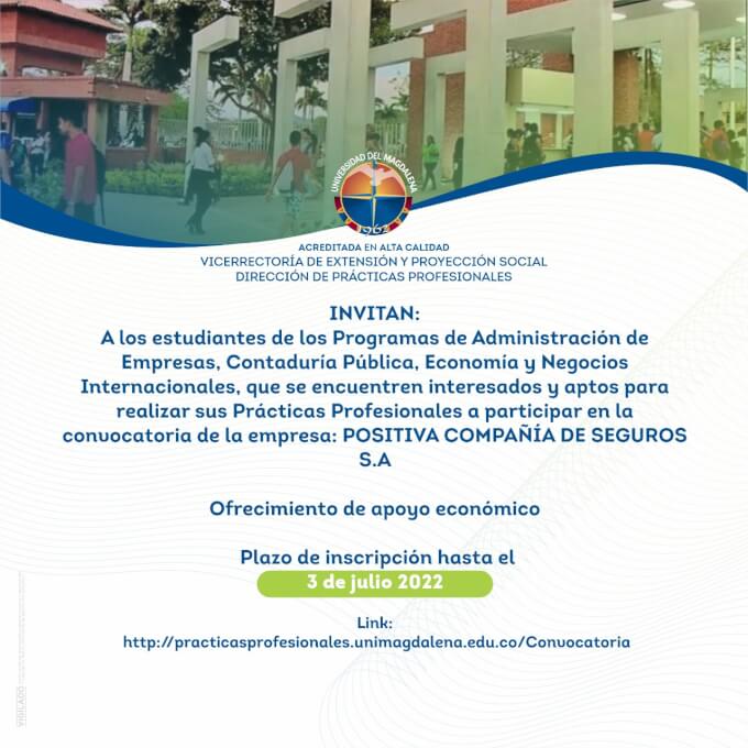 Unimagdalena - Dirección de Practicas Profesionales
