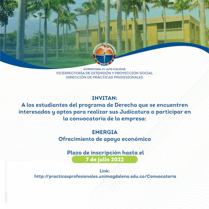 Unimagdalena - Dirección de Practica Profesionales