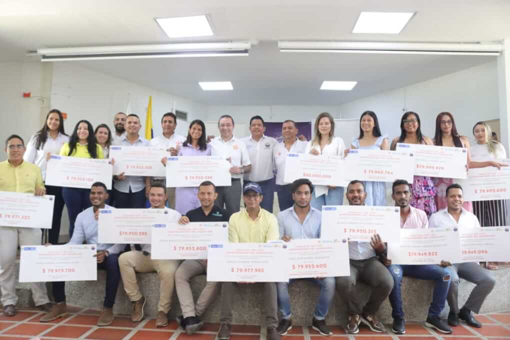 UNIMAGDALENA y Sena entregan más de $1.500 millones para fortalecer ideas de negocios de 17 emprendedores