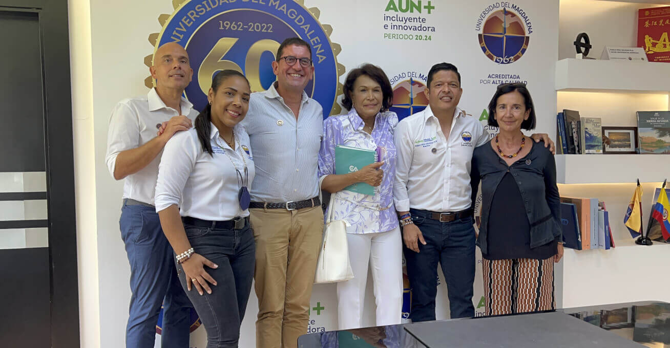 La prestigiosa universidad italiana acude a la Alma Mater del Magdalena para crecer en alianzas interinstitucionales