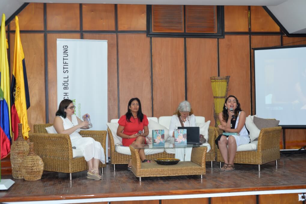 Presentación del audiolibro ´Feminismos andantes´, en el marco de la FilSMar 2022.