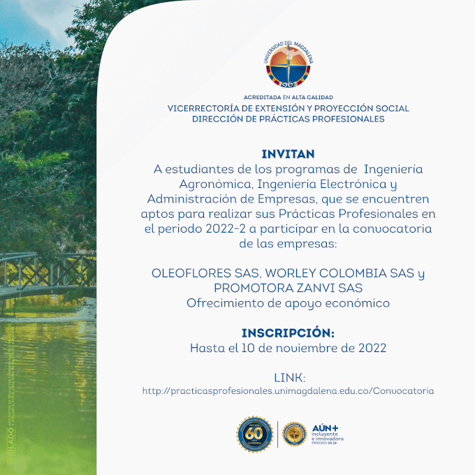 UNIMAG - Dirección de Prácticas Profesionales