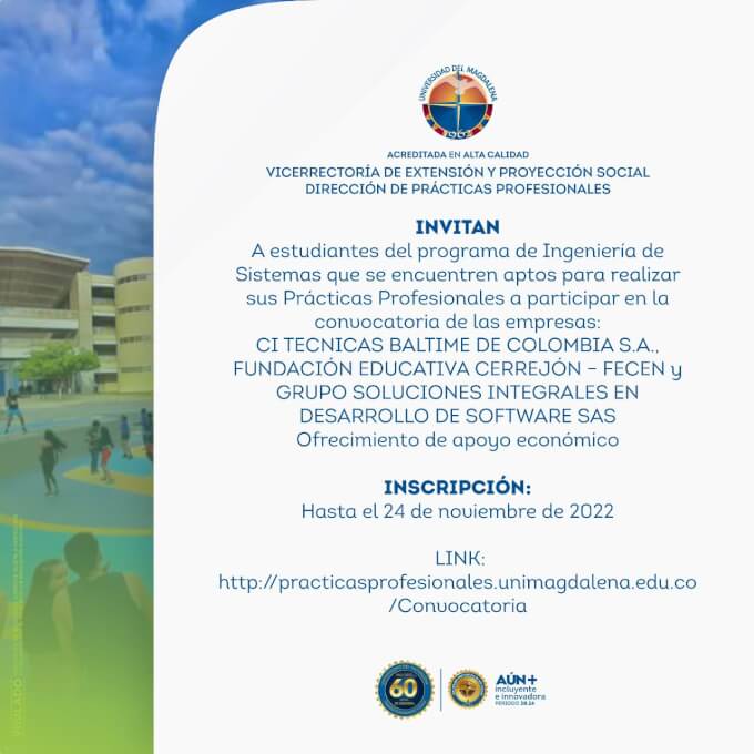 UNIMAG - Dirección de Prácticas Profesionales