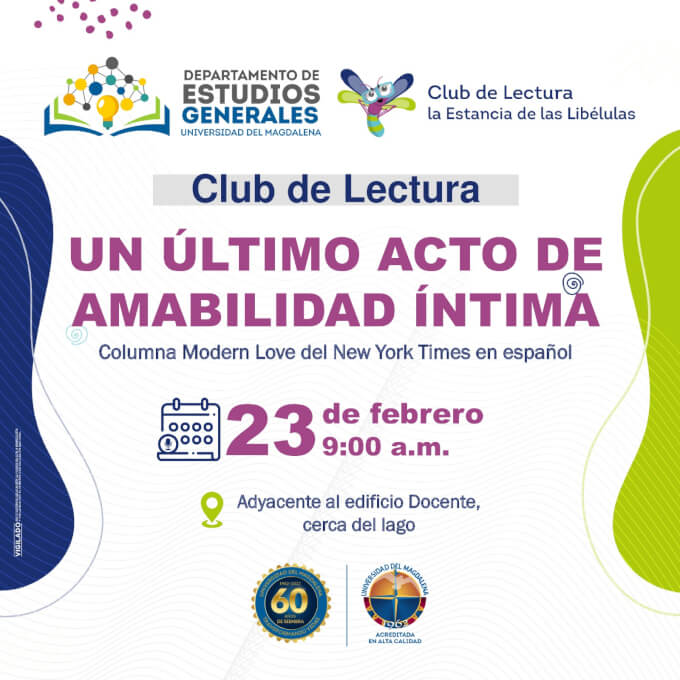 CLUB DE LECTURA LA ESTANCIA DE LAS LIBELULAS.