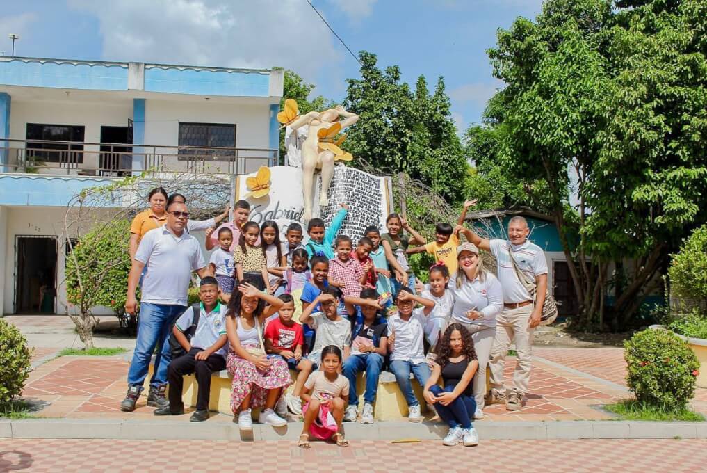 Arte Macondo benefició a 90 niños, niñas y jóvenes de los corregimientos de San José de Kenedy, Tucurinca del municipio de Zona Bananera y El Tigre de Cauca en Aracataca.