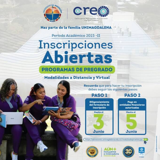 INSCRIPCIONES ABIERTAS