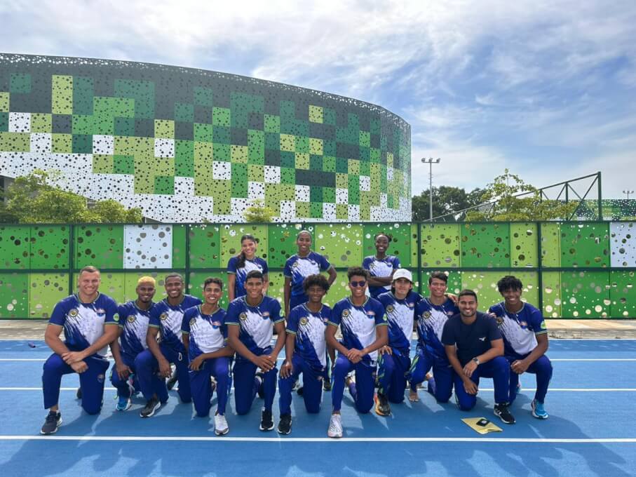 El equipo de Atletismo de UNIMAGDALENA se quedó con el primer puesto tanto en masculino como femenino.