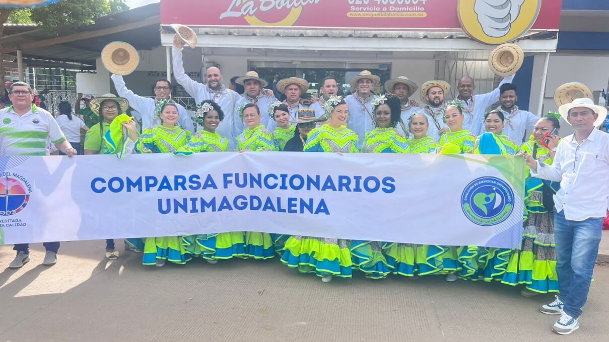En esta oportunidad la comparsa de la Alma Mater, estuvo como invitada en este festival de la cumbia.