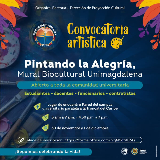 Convocatoria Artística Pintando la Alegría