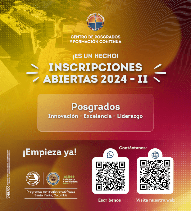 Inscripciones abiertas 2024-II