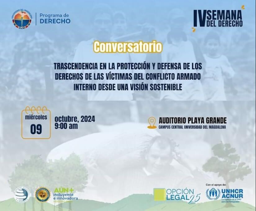 Un espacio de reflexión y análisis sobre la trascendencia normativa y jurisprudencial en la protección y defensa de los Derechos Humanos para personas con necesidad de protección internacional (PNPI) y víctimas del conflicto armado (VCA)