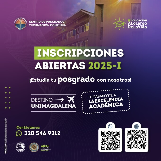 Inscripciones abiertas posgrados
