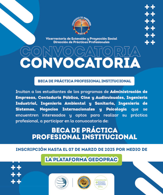 DIRECCIÓN DE PRÁCTICAS PROFESIONALES - BECA DE PRÁCTICA PROFESIONAL INSTITUCIONAL