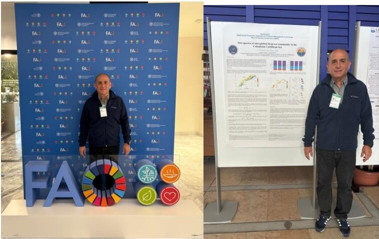 Jorge Paramo, profesor de la Facultad de Ingeniería Participa en Simposio Internacional sobre Gestión Pesquera en Roma