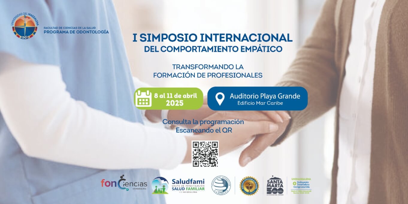 Este evento tiene como objetivo fomentar un diálogo interdisciplinario sobre la importancia de la empatía en la formación de los profesionales de la Salud en tiempos de incertidumbre, entre docentes, investigadores y la comunidad académica en general