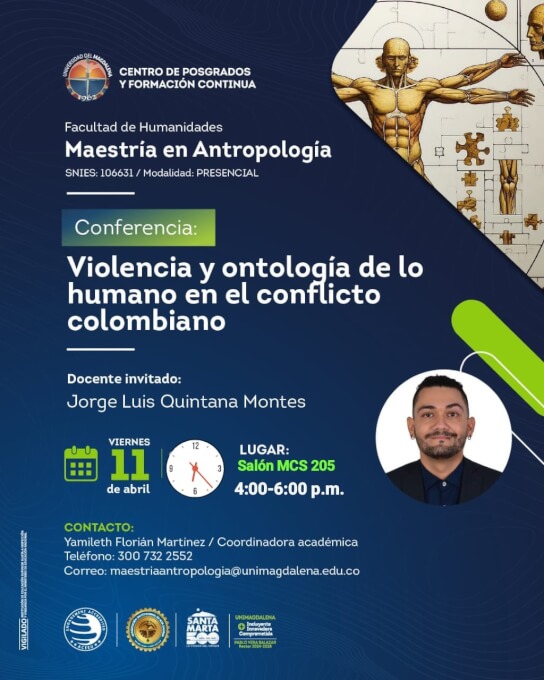 ¡No te pierdas esta conferencia exclusiva en la Universidad del Magdalena!