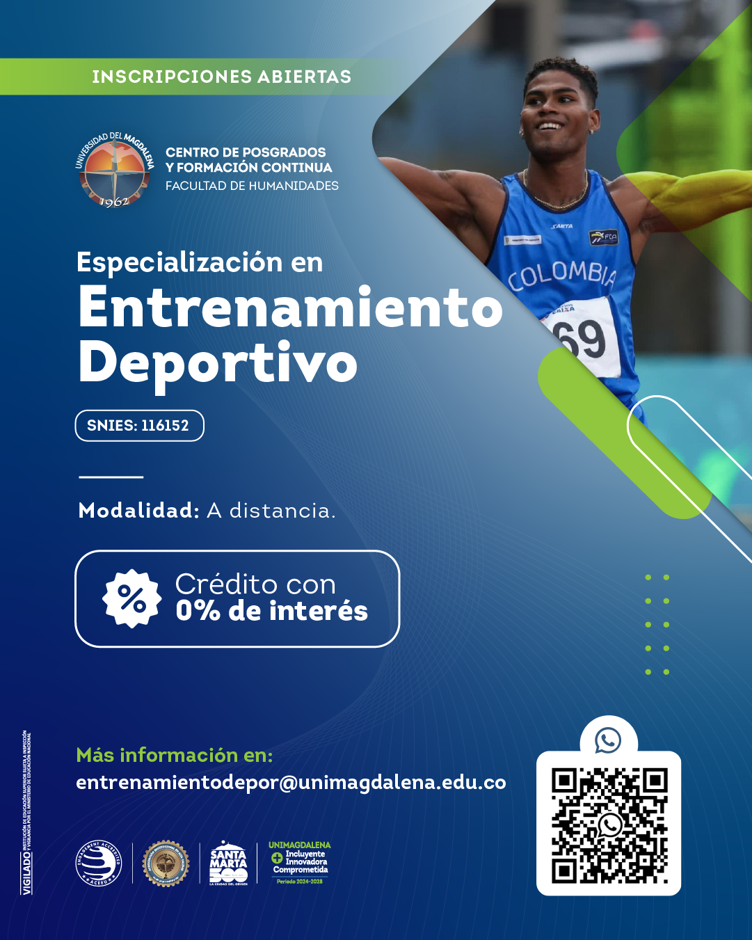 Esp. en Entrenamiento Deportivo