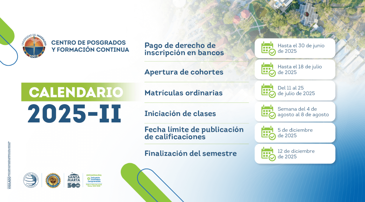 INSCRIPCIONES ABIERTAS HASTA EL 30 DE JUNIO