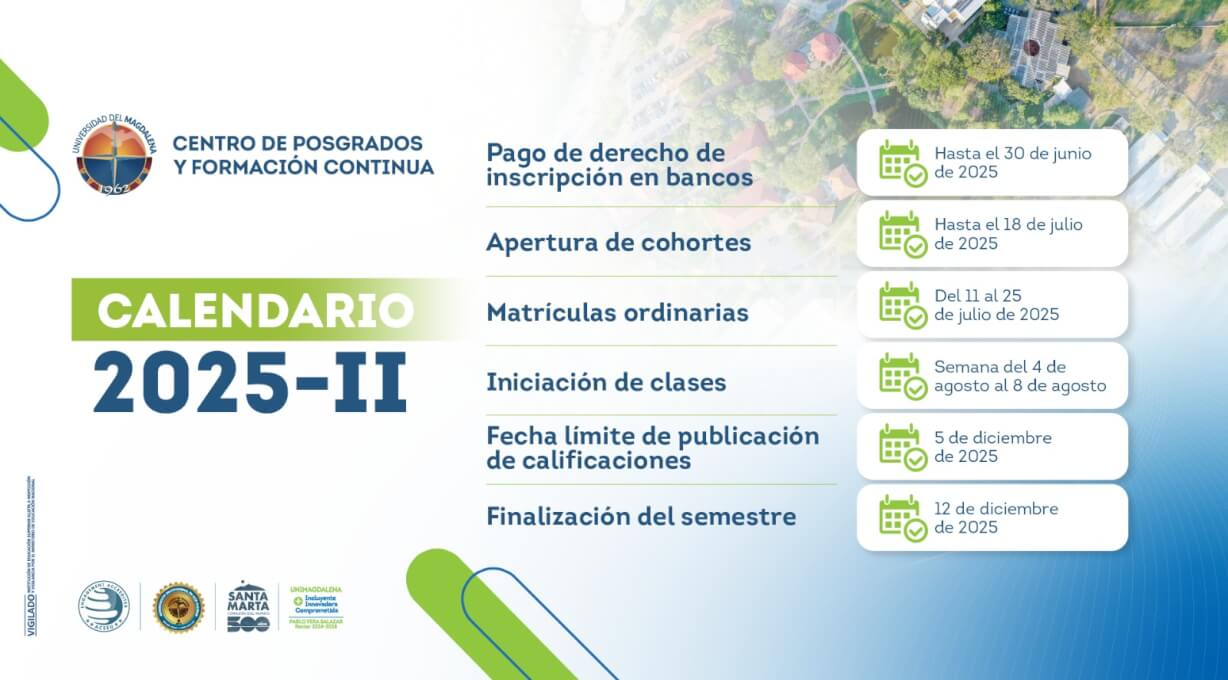 Inscripciones abiertas 2025 - II