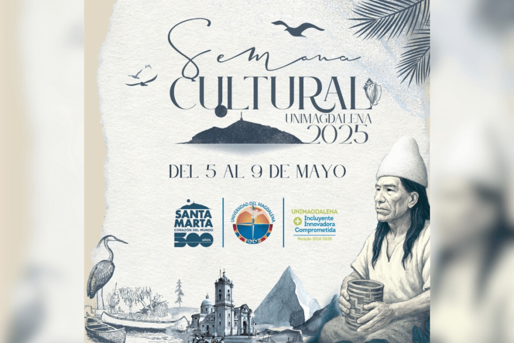 La XXV Semana Cultural de la Universidad del Magdalena rinde homenaje a los 500 años de historia de Santa Marta.