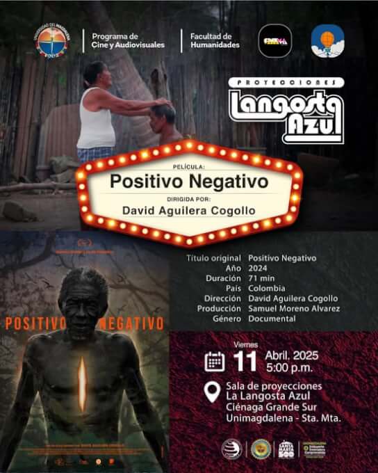 “POSITIVO NEGATIVO”, LA MÁS RECIENTE OBRA DE DAVID AGUILERA COGOLLO, EN LA UNIVERSIDAD DEL MAGDALENA