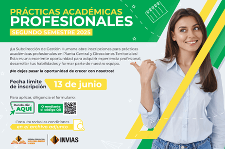 PRÁCTICAS ACADÉMICAS PROFESIONALES - INVIAS