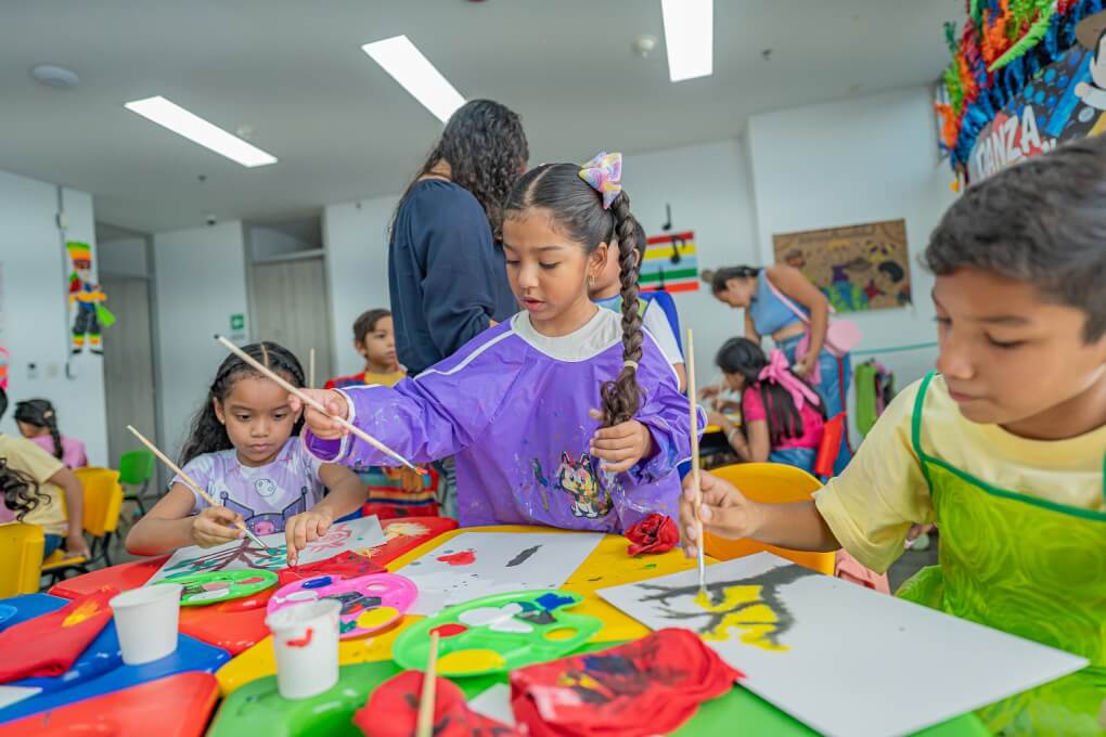 Los hijos de los funcionarios y contratistas de la Universidad del Magdalena disfrutaron de las Vacaciones Recreativas.