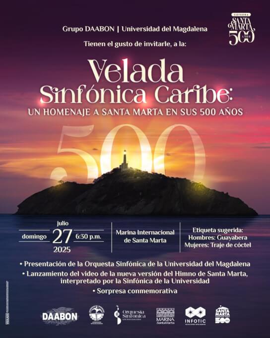 Velada Sinfónica Caribe: Un Homenaje a Santa Marta en sus 500 años