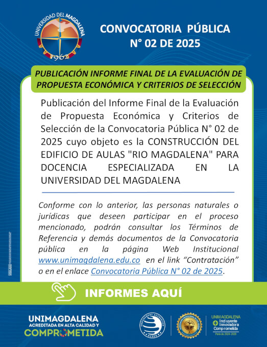 Convocatoria Pública N° 02 De 2025