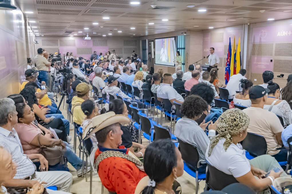 : el Foro de Socialización del Proyecto de Ley congregó a personas de los departamentos de Magdalena, Atlántico y Bolívar.