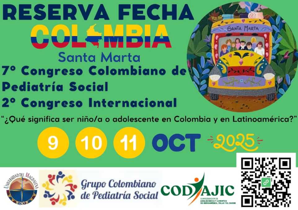 VII Congreso colombiano de pediatría social y II Congreso internacional de pediatría social.