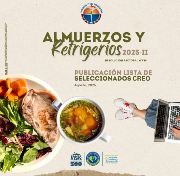 LISTA DE SELECCIONADOS ALMUERZOS Y REFRIGERIOS CREO 2025-II