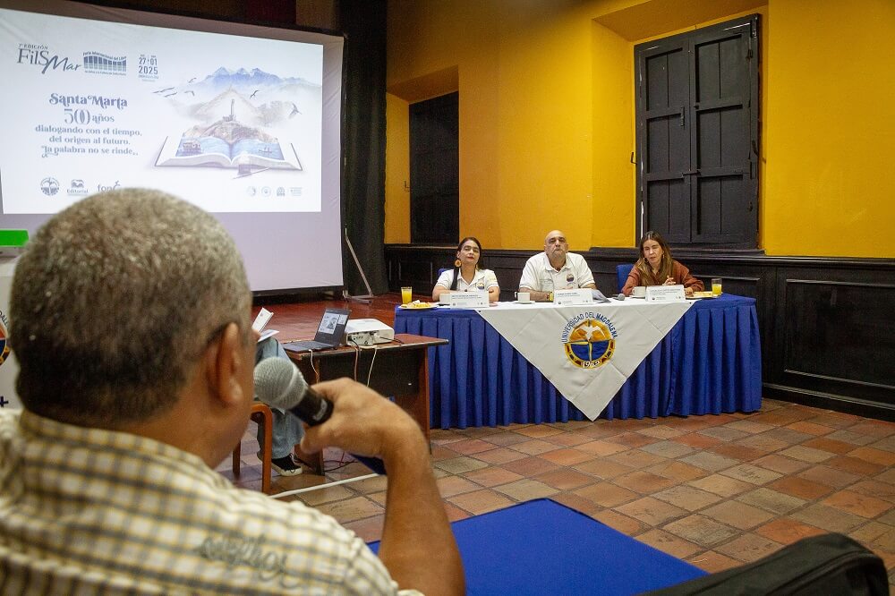 Así fue anunciado ante los medios de comunicación este evento literario que reúne a autores, editores y amantes de la lectura, en esta versión tendrá como eje central un diálogo entre el pasado y el futuro de Santa Marta.