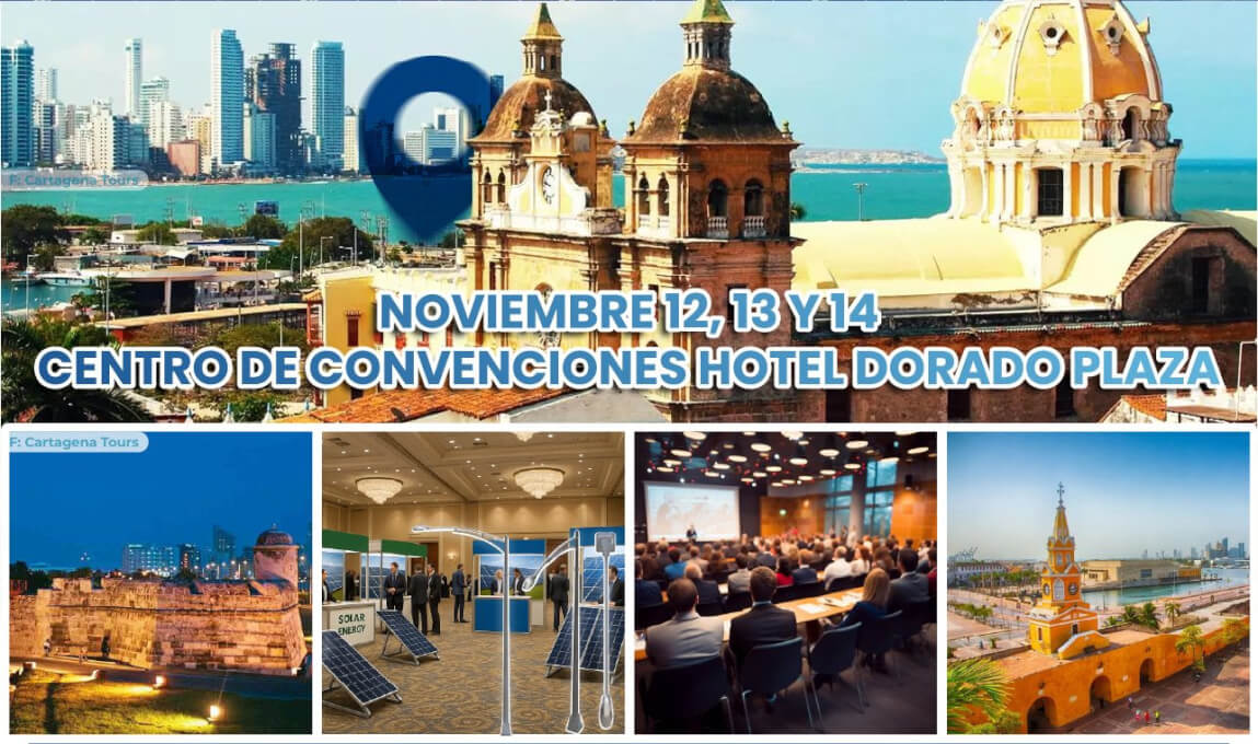 Cumbre Nacional de Energías Renovables y Transición Energética. Centro de convenciones Hotel Dorado Plaza, Cartagena de Indias.