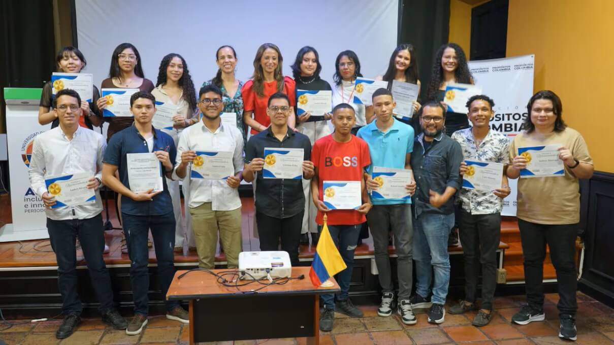 La aplicación nace de un convenio entre la Fundación Propósitos Colombia y la Universidad del Magdalena.