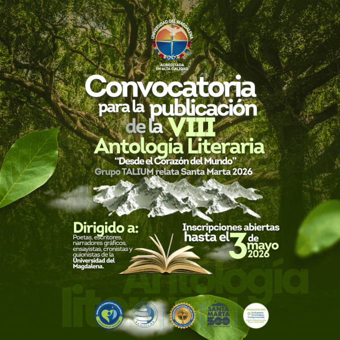 Convocatoria abierta para la comunidad activa de la Universidad del Magdalena.