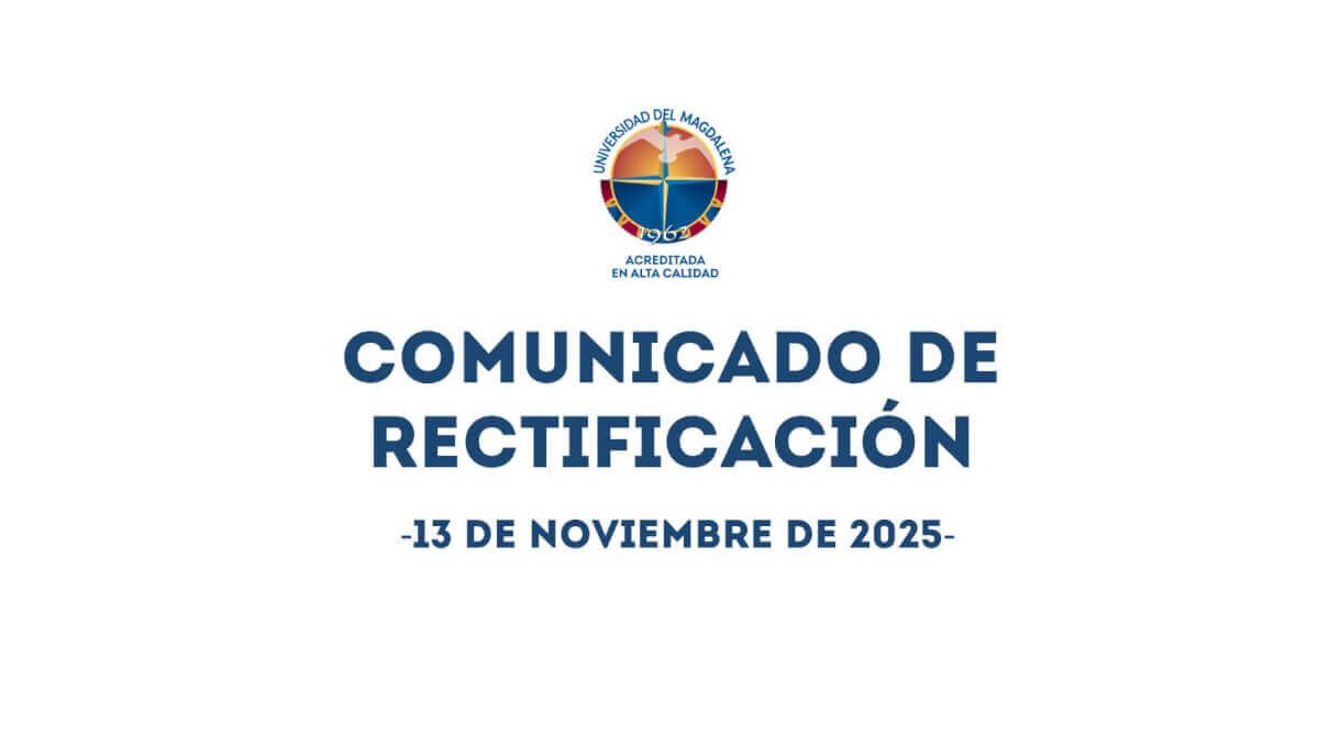 Comunicado de rectificación