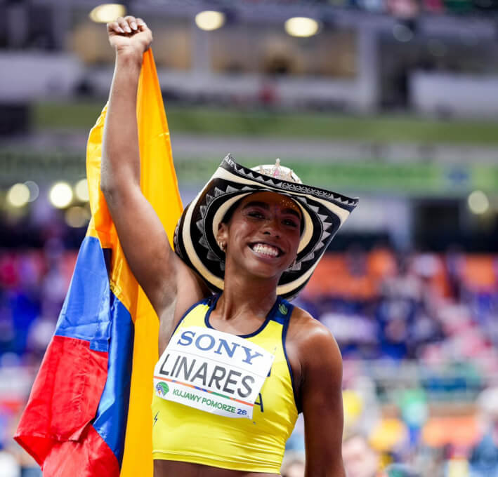 Natalia Linares González, estudiante UNIMAGDALENA, gana bronce en Mundial de Atletismo.