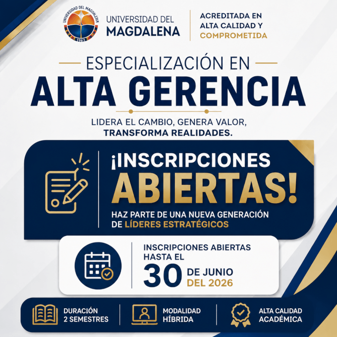 Inscripciones abiertas.