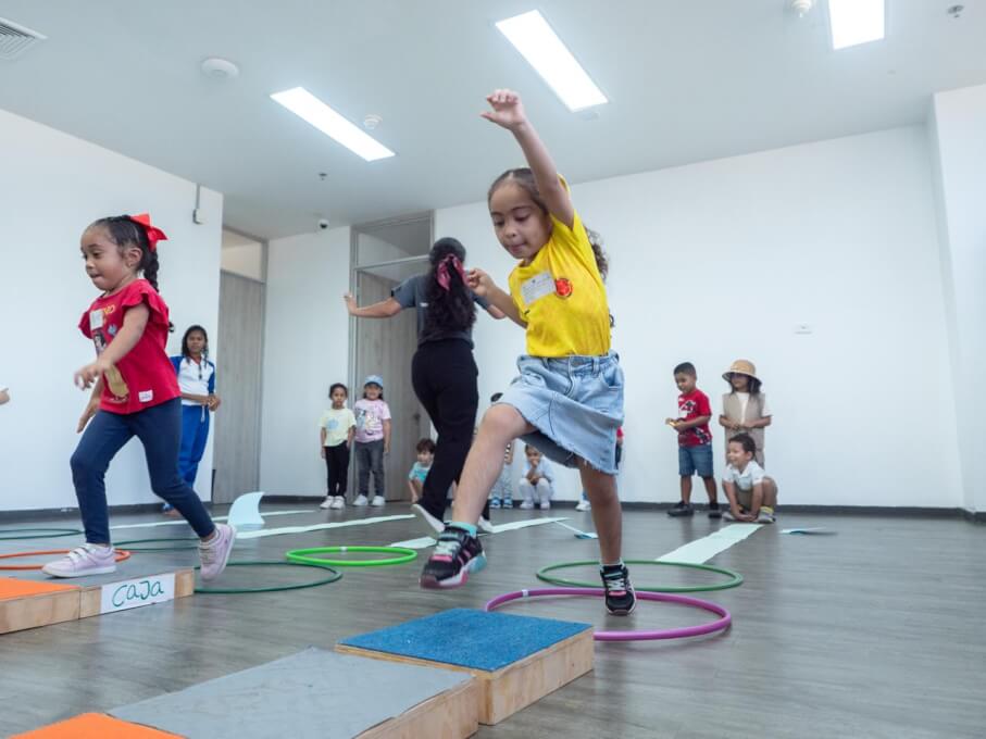 Niños se integran y divierten en el Campamento Vacacional de UNIMAGDALENA