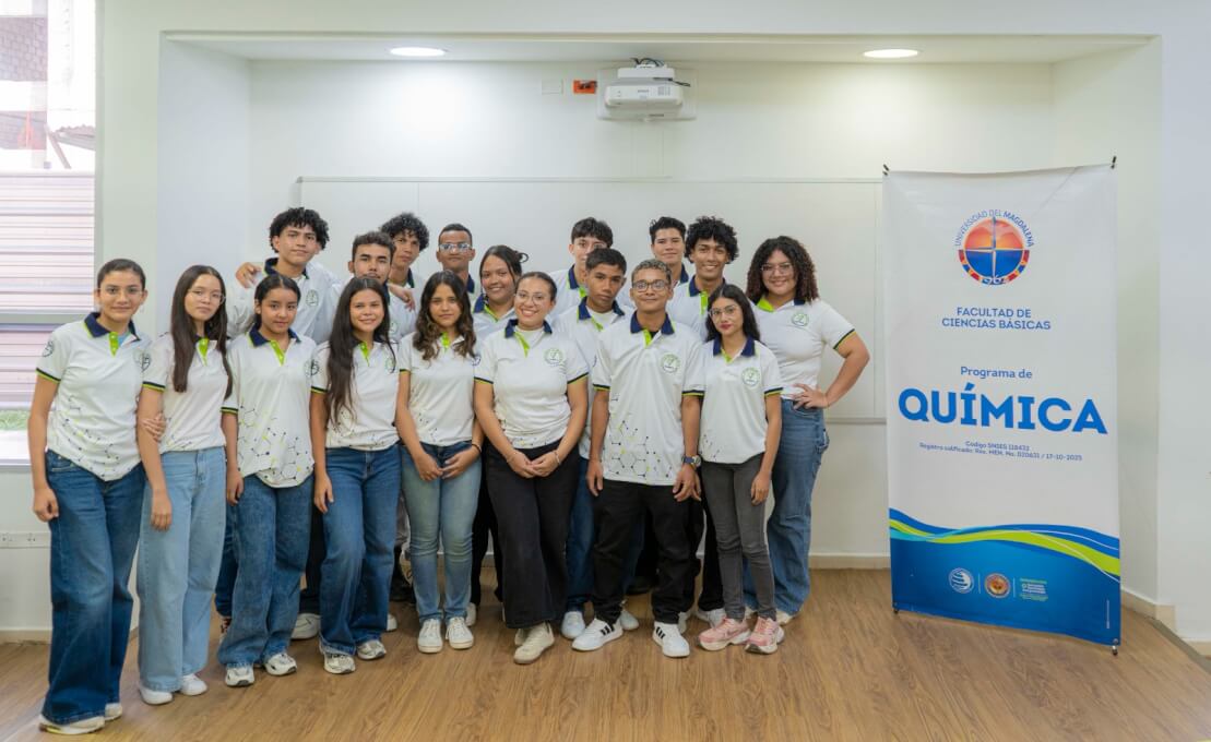 Estudiantes de la primera cohorte del programa de Química