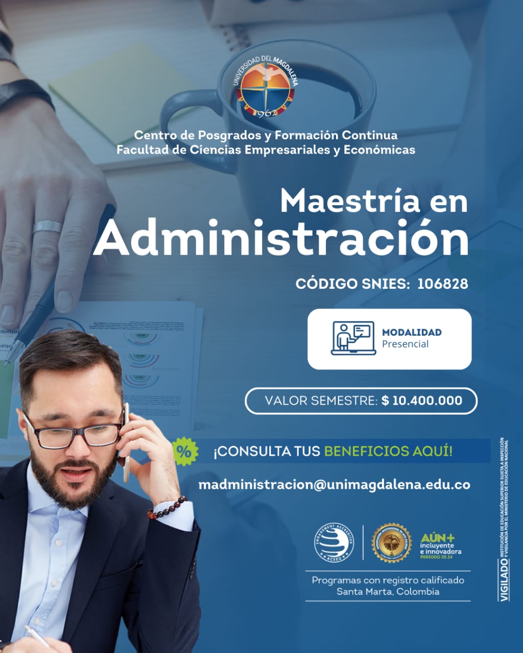 Logo de Maestría en Administración
