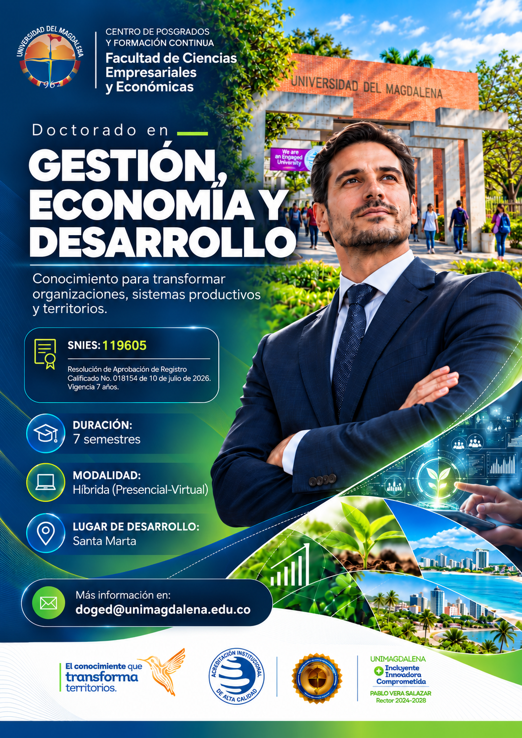 Logo de Doctorado en Gestión, Economía y Desarrollo