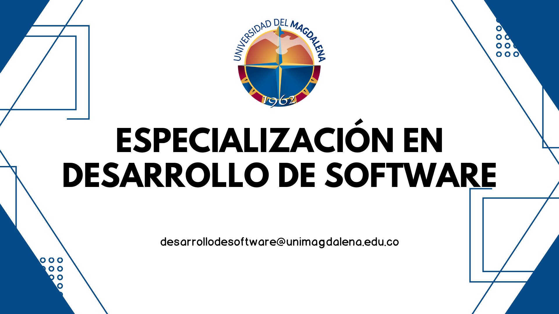 Logo de Especialización en Desarrollo de Software