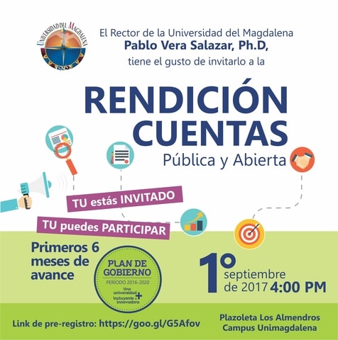 Imagen alusiva a la rendición pública de cuentas