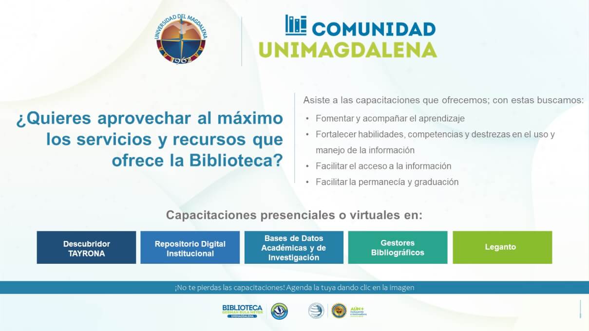 Capacitaciones en Recursos de Información